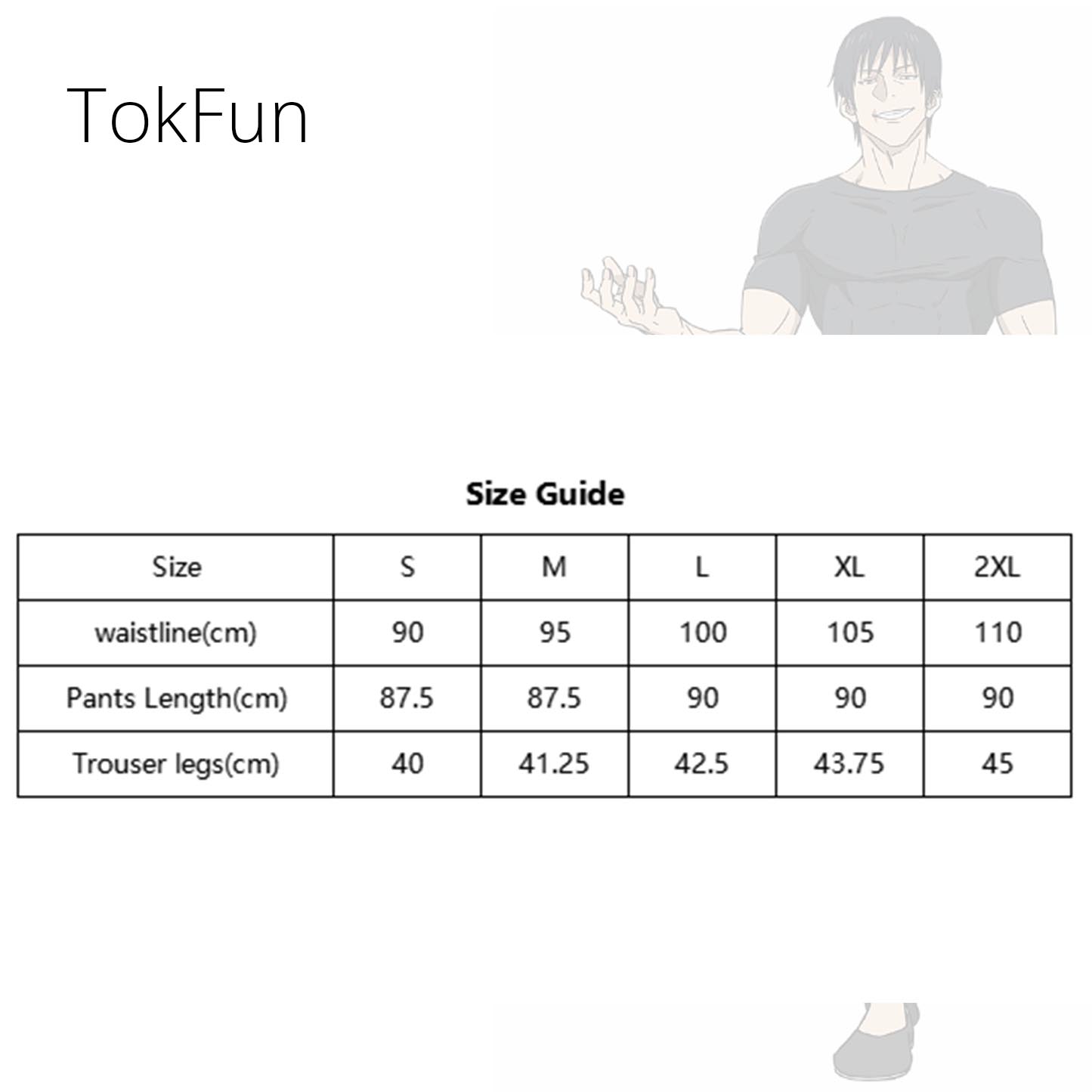 Toji Fushiguro Pants Jujutsu Kaisen Anime Menswear Trousers JJK Comfort Legging Sports Sweatpants