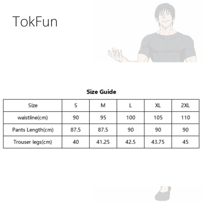 Toji Fushiguro Pants Jujutsu Kaisen Anime Menswear Trousers JJK Comfort Legging Sports Sweatpants