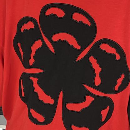 Black Clover Asta's demon Anime Double Printed Oversize Lightweight T-Shirt Unisex Printed Cool Tee Summer Street Clothing