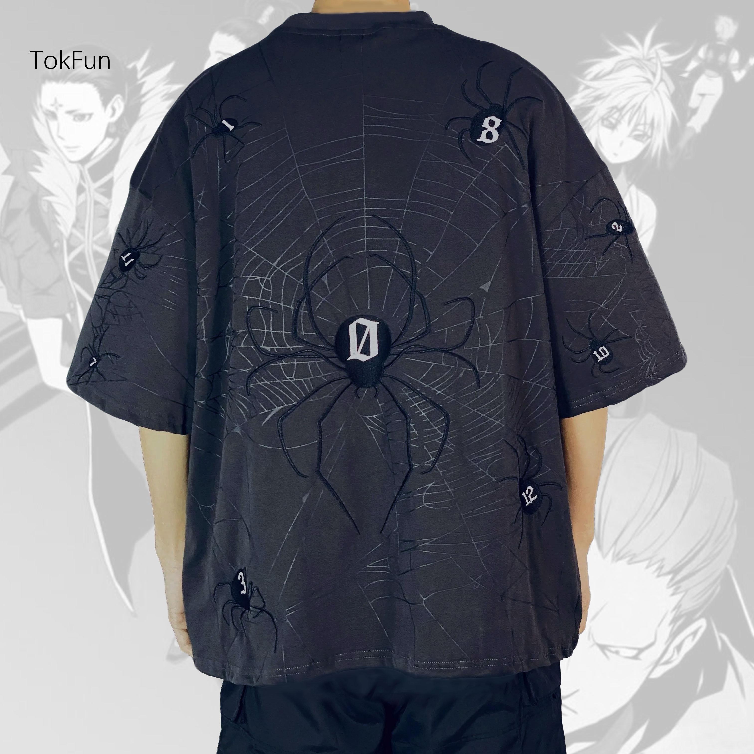 Phantom Troupe Tee Embroidery Print Hunter X Hunter Sweatshirt Anime HxH Casual Shirt Comics Unisex Fashion Wear Daily High-End Clothes