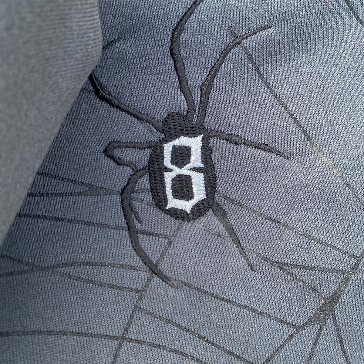 HXH Phantom Troupe Cobweb Embroidery Hoodie Hunter X Hunter Embroidery Sweatshirt for Anime Fans Sweatshirt Men Women Graphic Outwear Menswear Tops