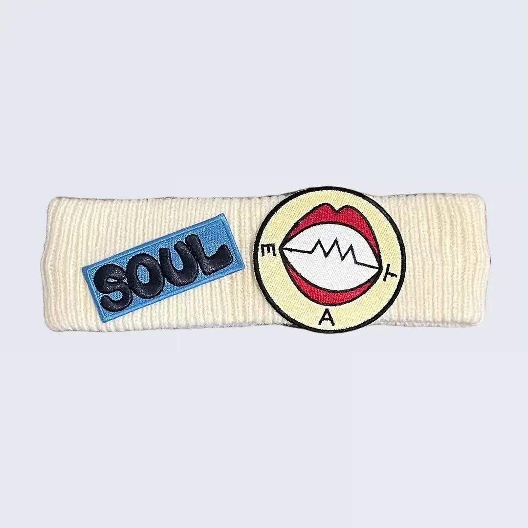 Soul Eater Headband - Elastic Design for Anime Cosplay - Versatile Accessory for Women & Men