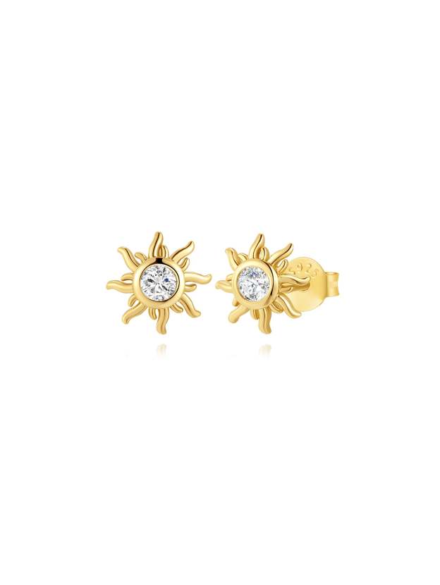 Sunflower Pendant Earring Series-Olarajewelry