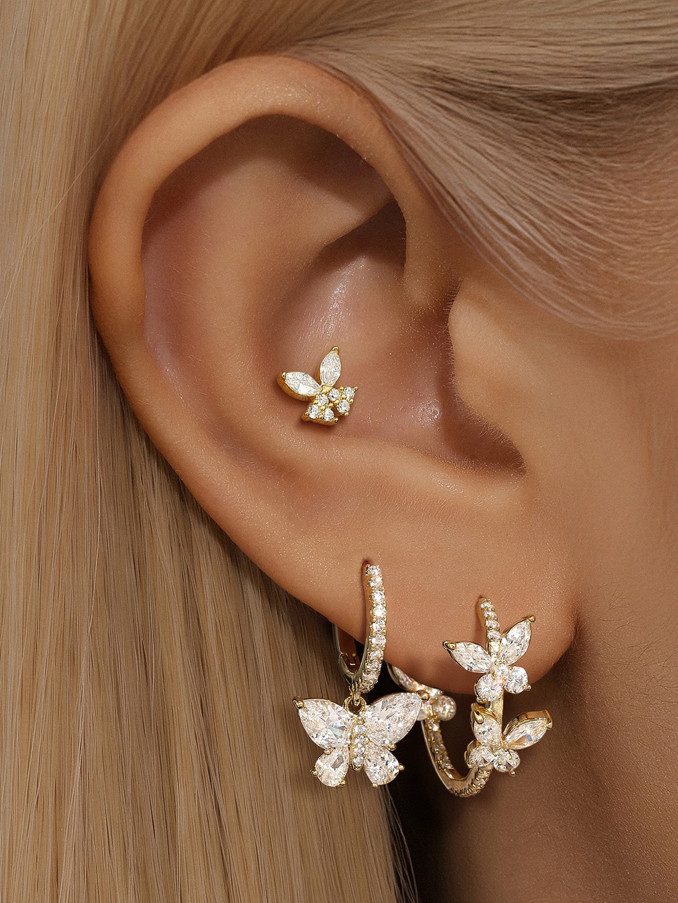 Fashionable Elegant Beautiful Butterfly Earring Collection-Olarajewelry