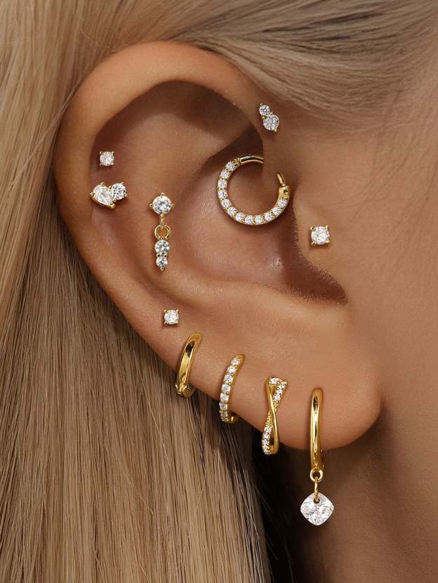 Simple Earrings Hoop Dangle Full Ear Special Earring Collection-Olarajewelry