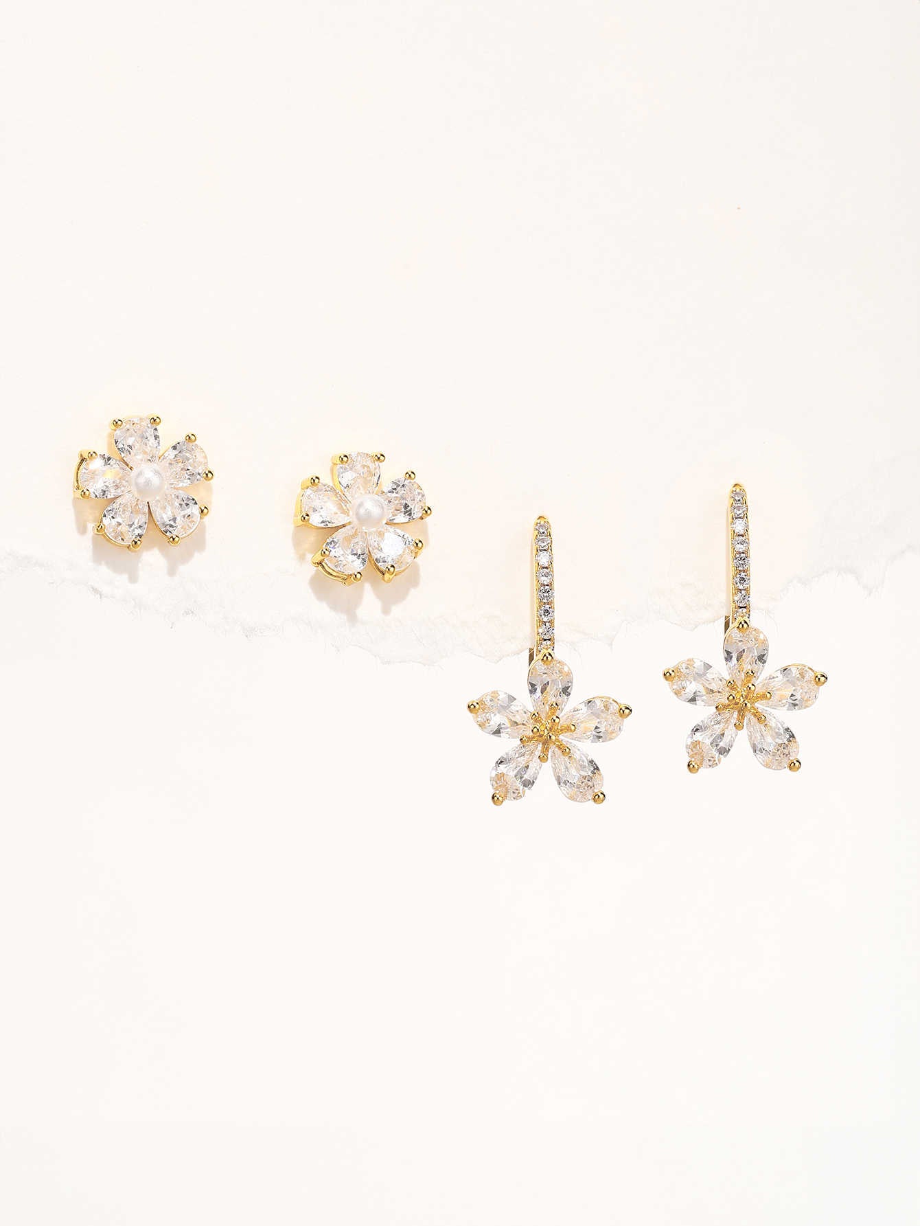 Beautiful Elegant Flower Earring Collection-Olarajewelry