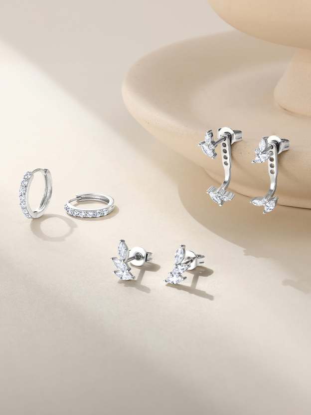 Fashion Horse Eye Zircon Earring Series-Olarajewelry