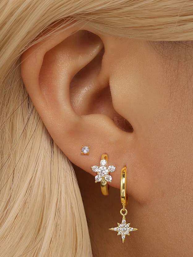 Olara Star Versatile Earring Set-Olarajewelry
