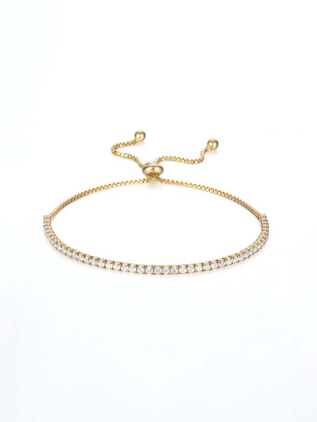 925 Sterling Silver Luxury Basic Tennis Bracelet-Olarajewelry