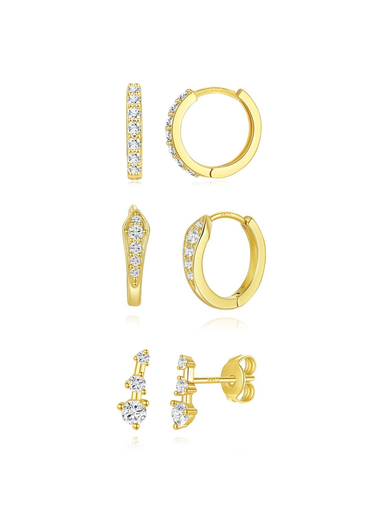 Olara Versatile Simple Elegant Earring Set-Olarajewelry