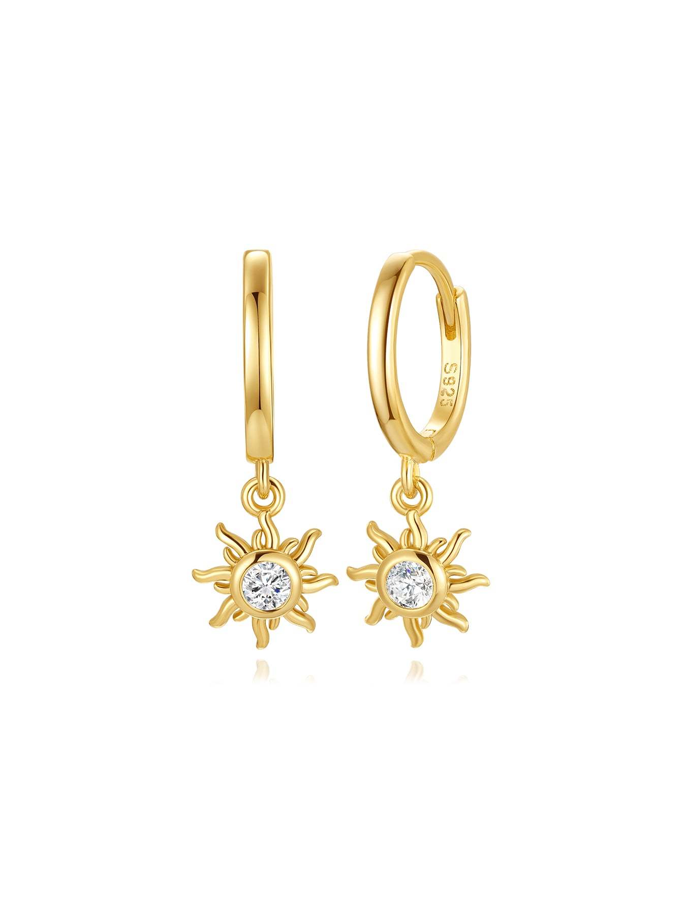 Sunflower Pendant Earring Series-Olarajewelry