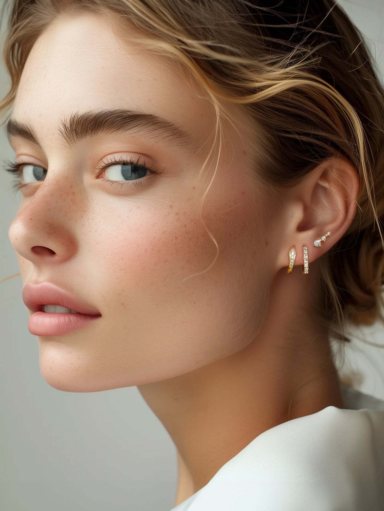 Olara Versatile Simple Elegant Earring Set-Olarajewelry
