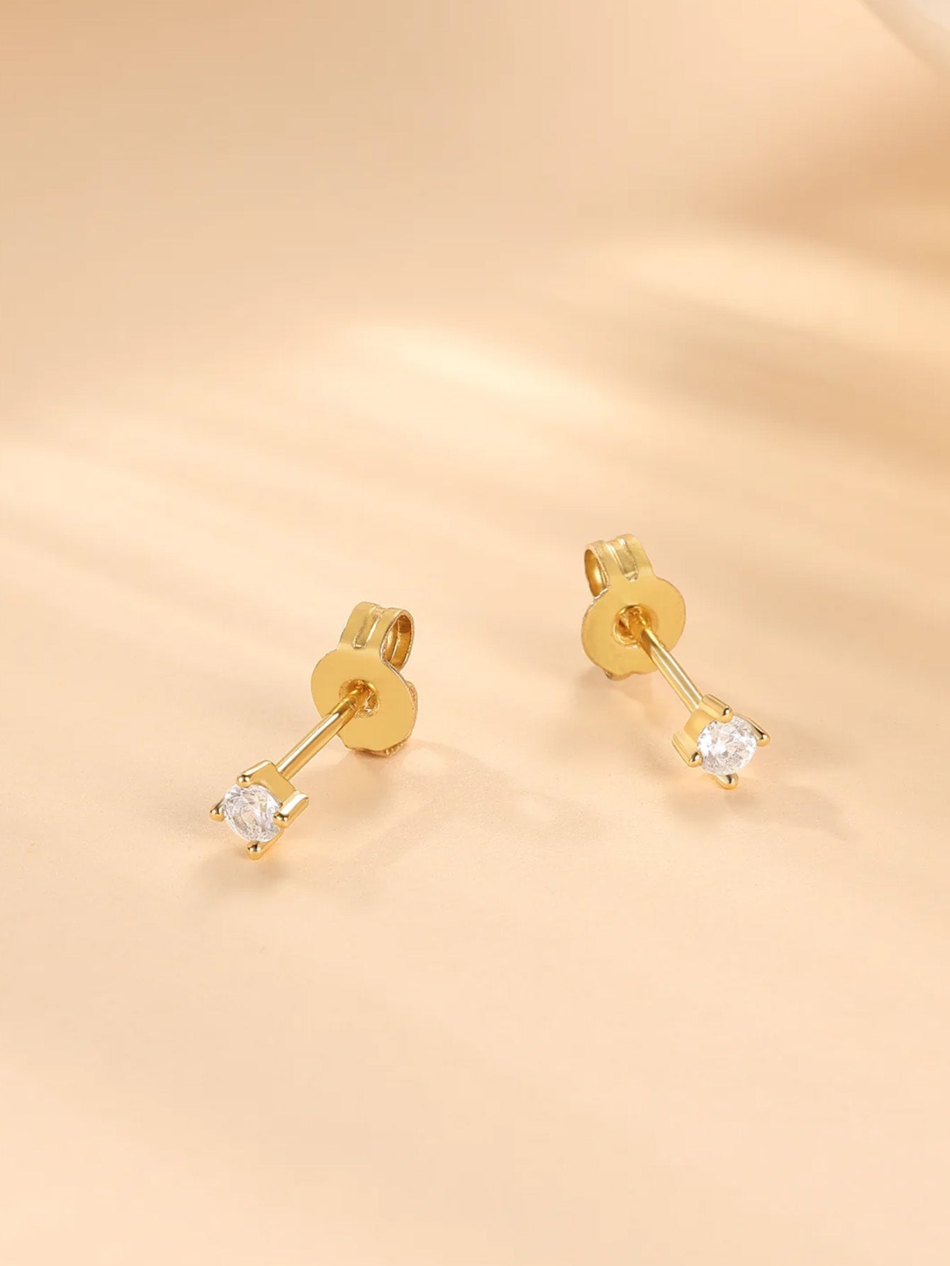 Olara Temperament All-Match Zirconia Earring Set-Olarajewelry