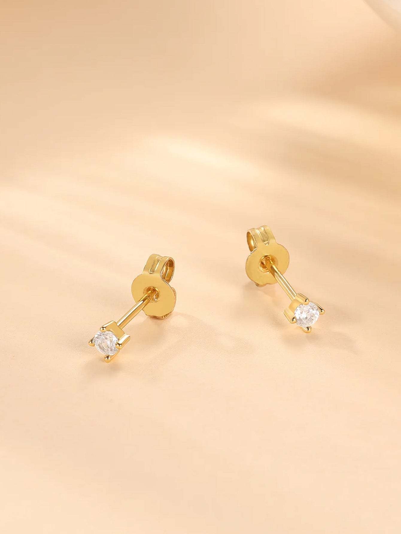 Olara Temperament All-Match Zirconia Earring Set-Olarajewelry