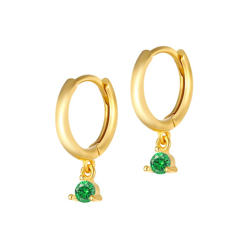 S925 Butterfly ＆ Round Drops Earring Set-Olarajewelry