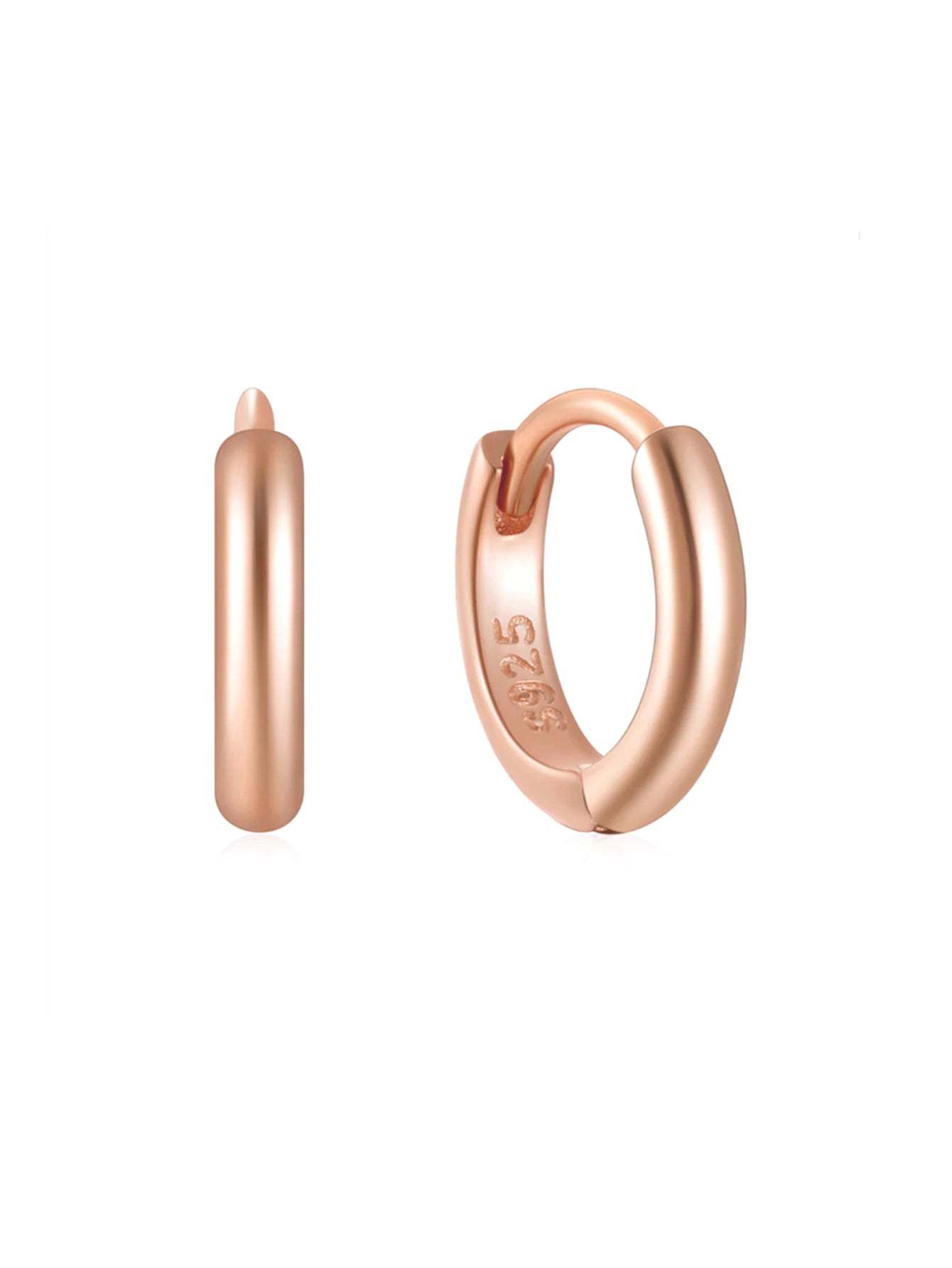 S925 Classic Sterling Silver Multi Size Daily Casual Hoop Earrings-Olarajewelry