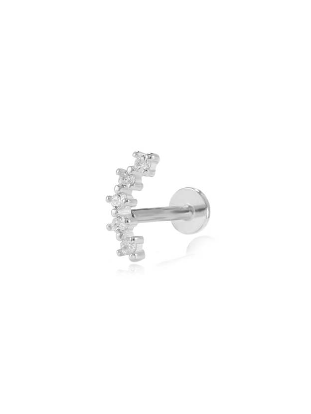 Fashion Huggies With Transparent Zircon Earring Series-Olarajewelry