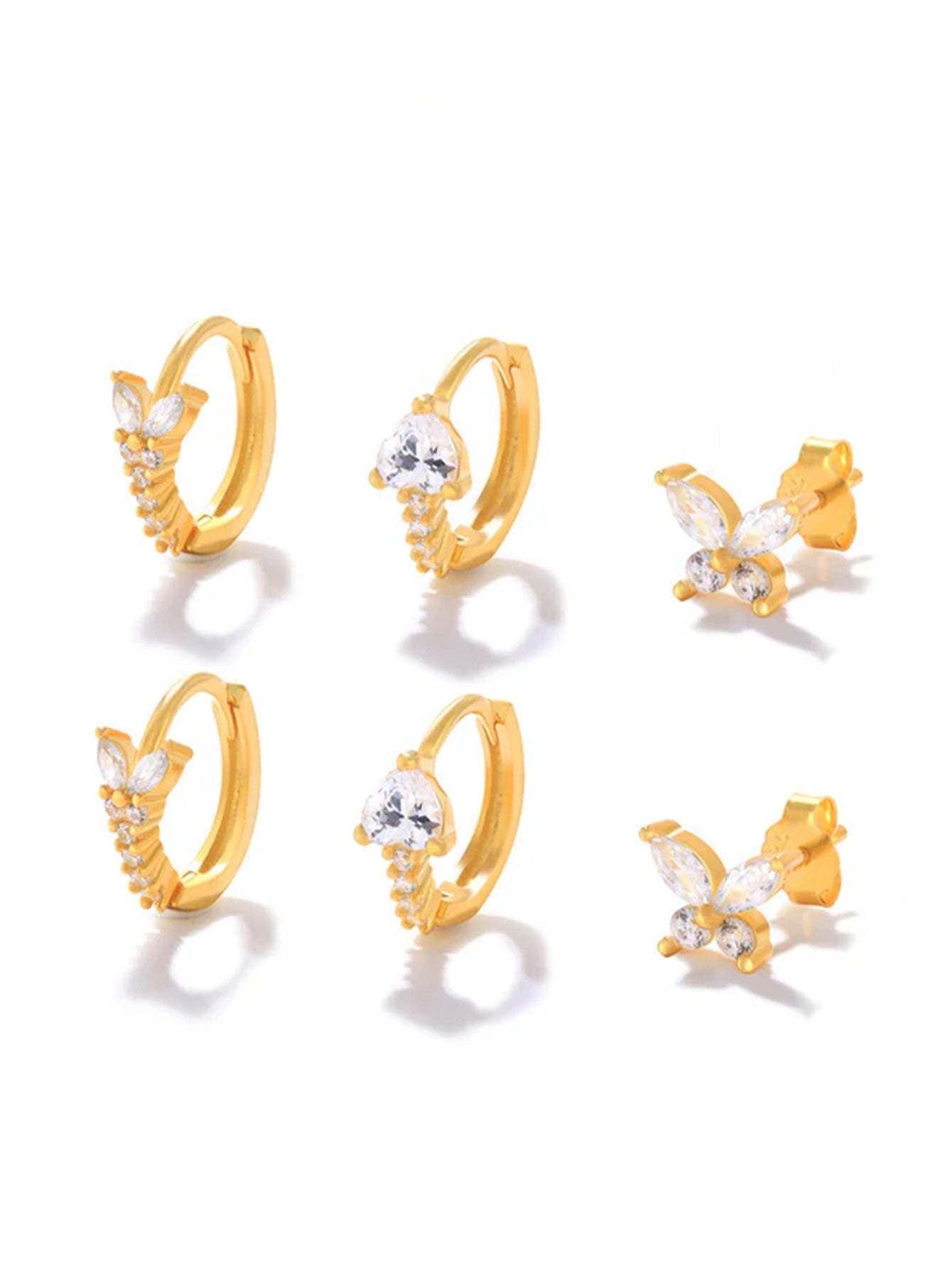 Olara Flower Zircon Fashion All Match Series-Olarajewelry
