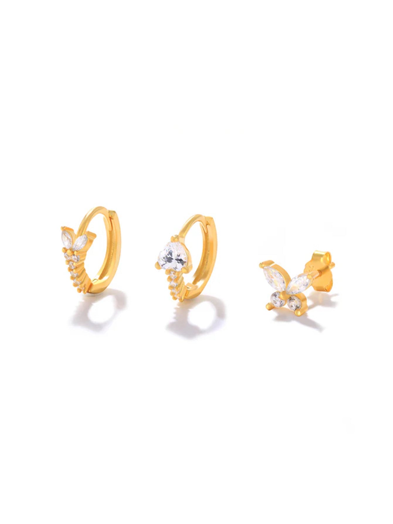 Olara Flower Zircon Fashion All Match Series-Olarajewelry