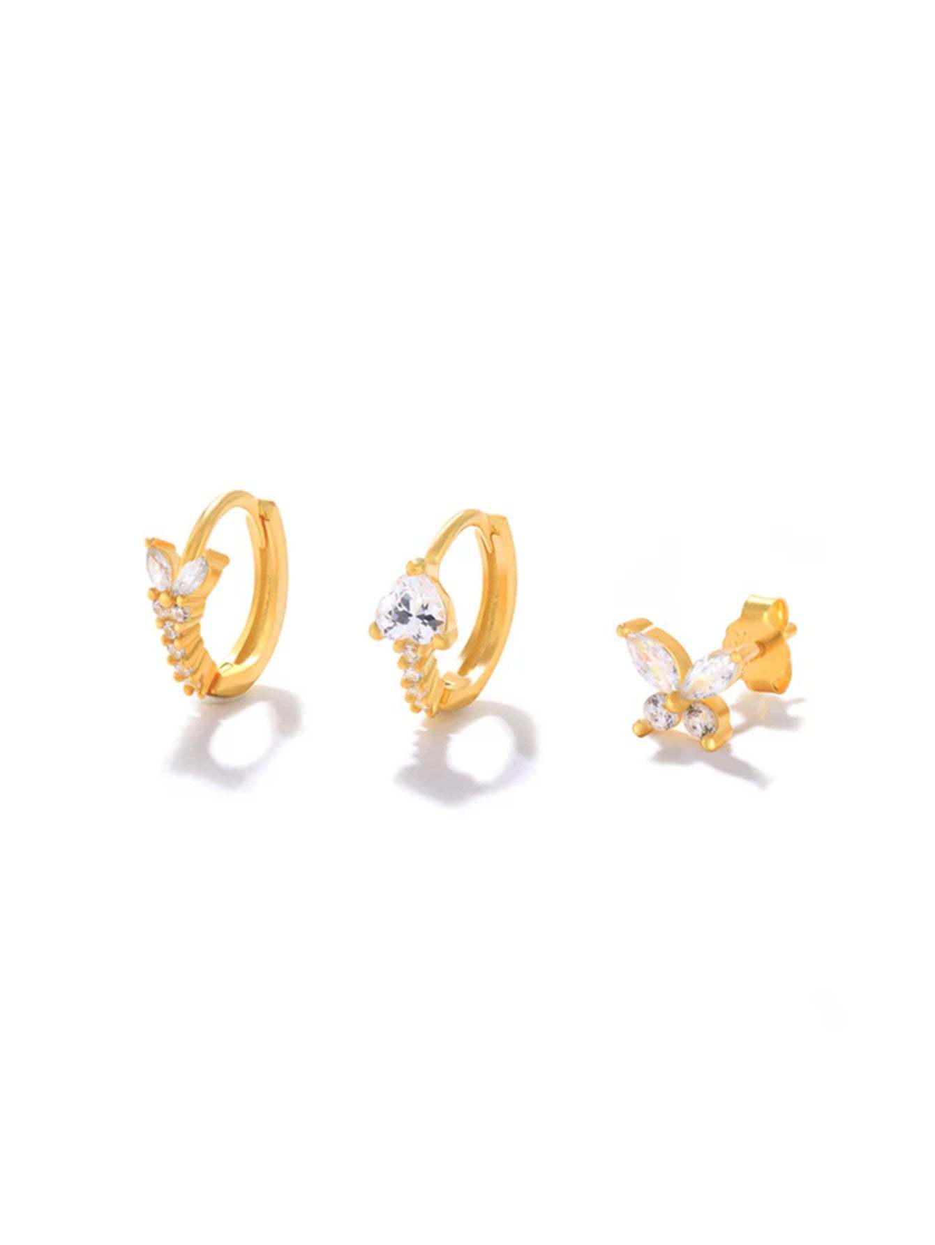 Olara Flower Zircon Fashion All Match Series-Olarajewelry