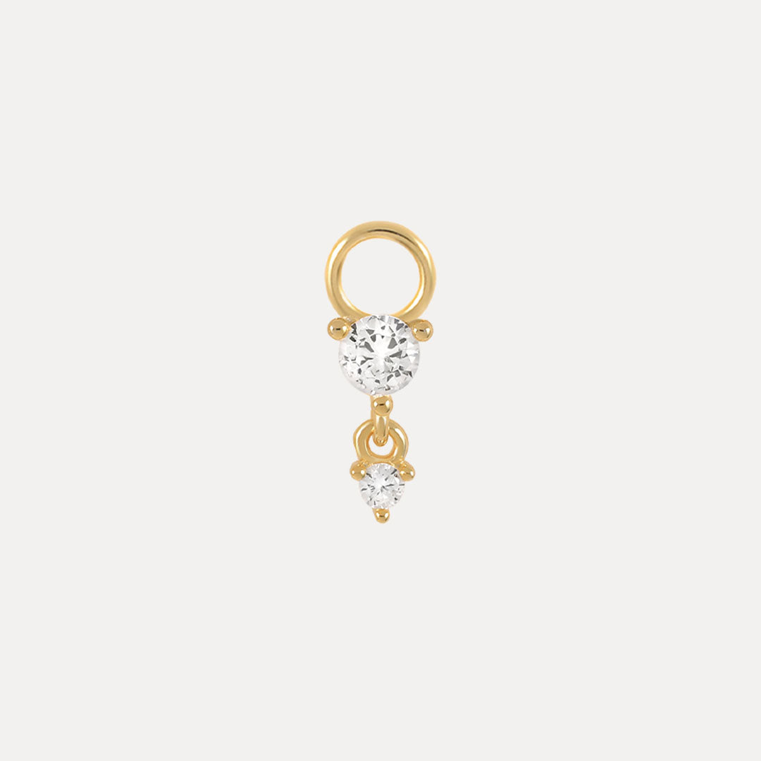 Olara Zircon Drop Earring Charms-Olarajewelry