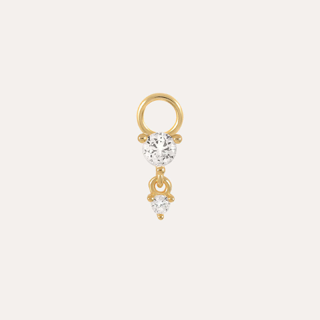 Olara Zircon Drop Earring Charms-Olarajewelry