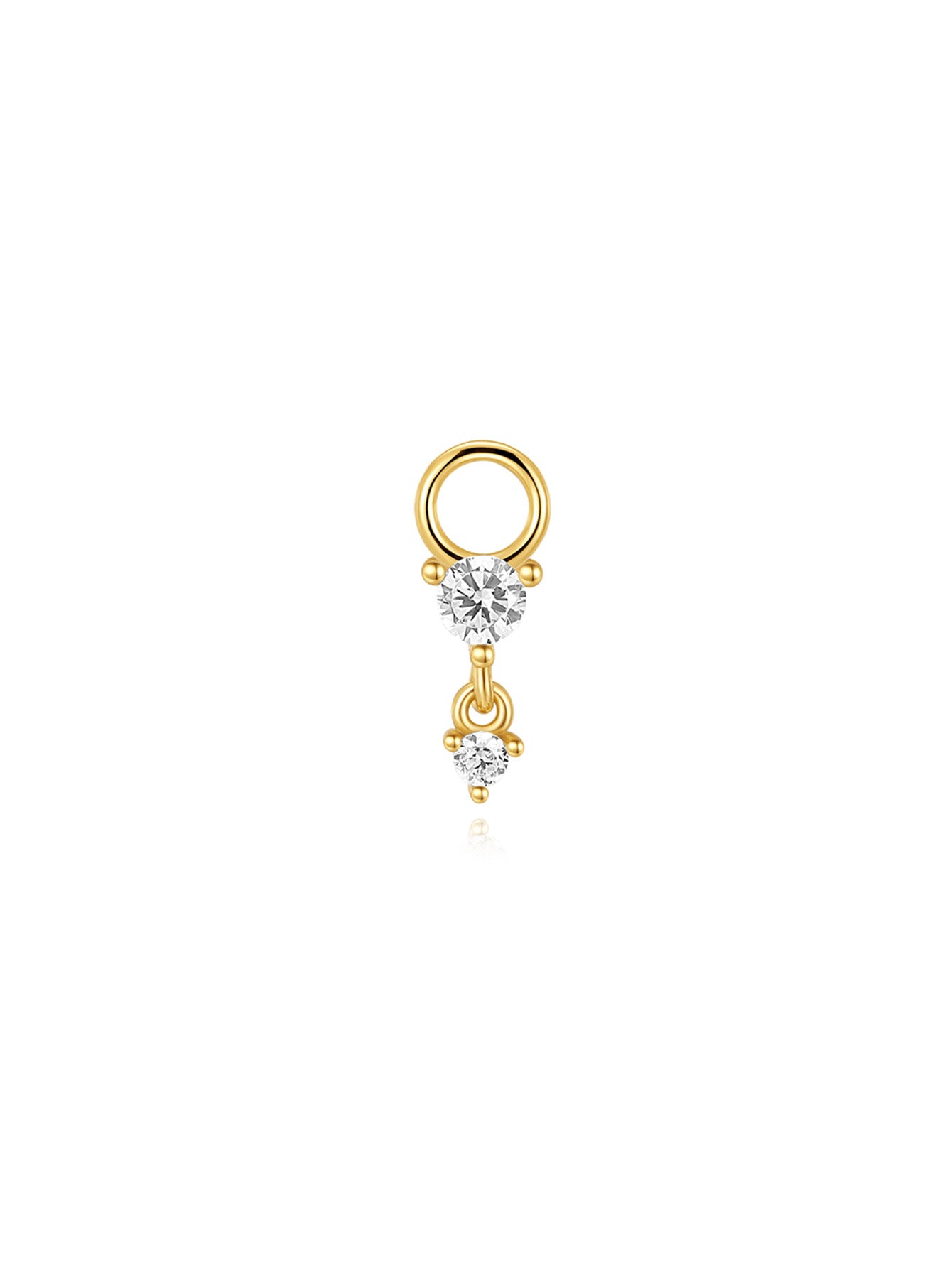 Olara Zircon Drop Earring Charms-Olarajewelry