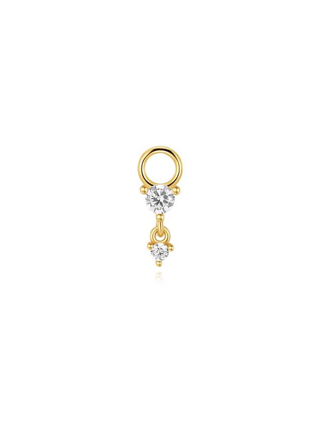 Olara Zircon Drop Earring Charms-Olarajewelry