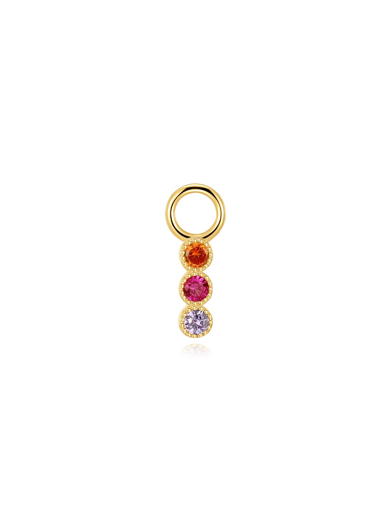 Pink Oil Drop S925 Earring Set-Olarajewelry