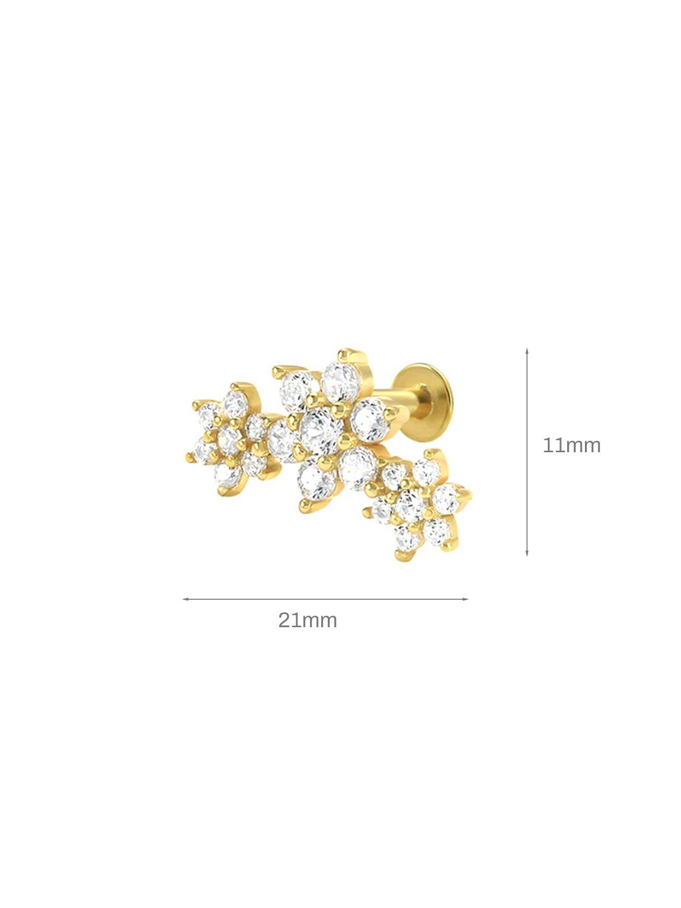Olara Flower Zircon Fashion All Match Series-Olarajewelry