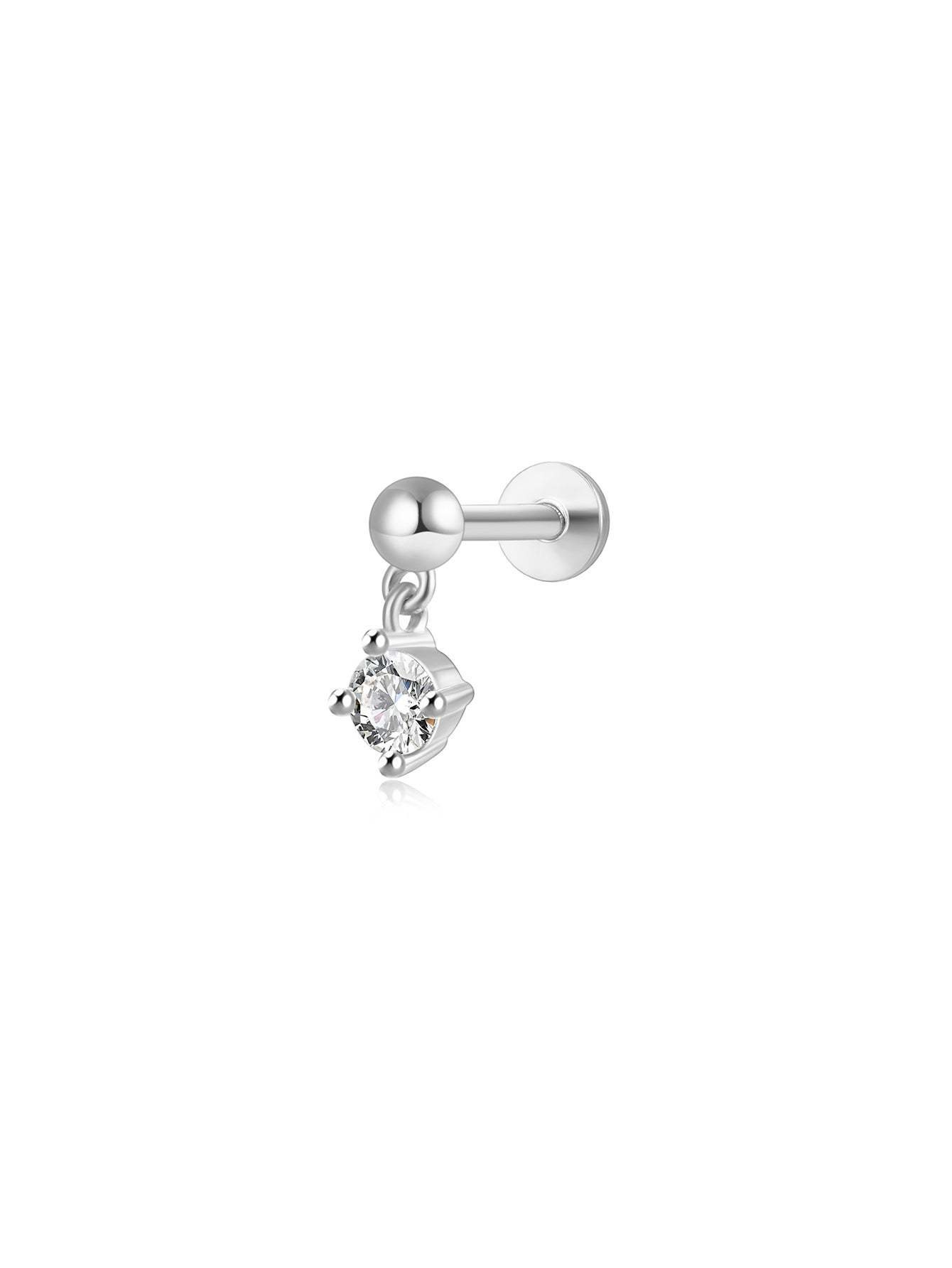 S925 Sterling Silver Starry Star Pendant Earring Set-Olarajewelry