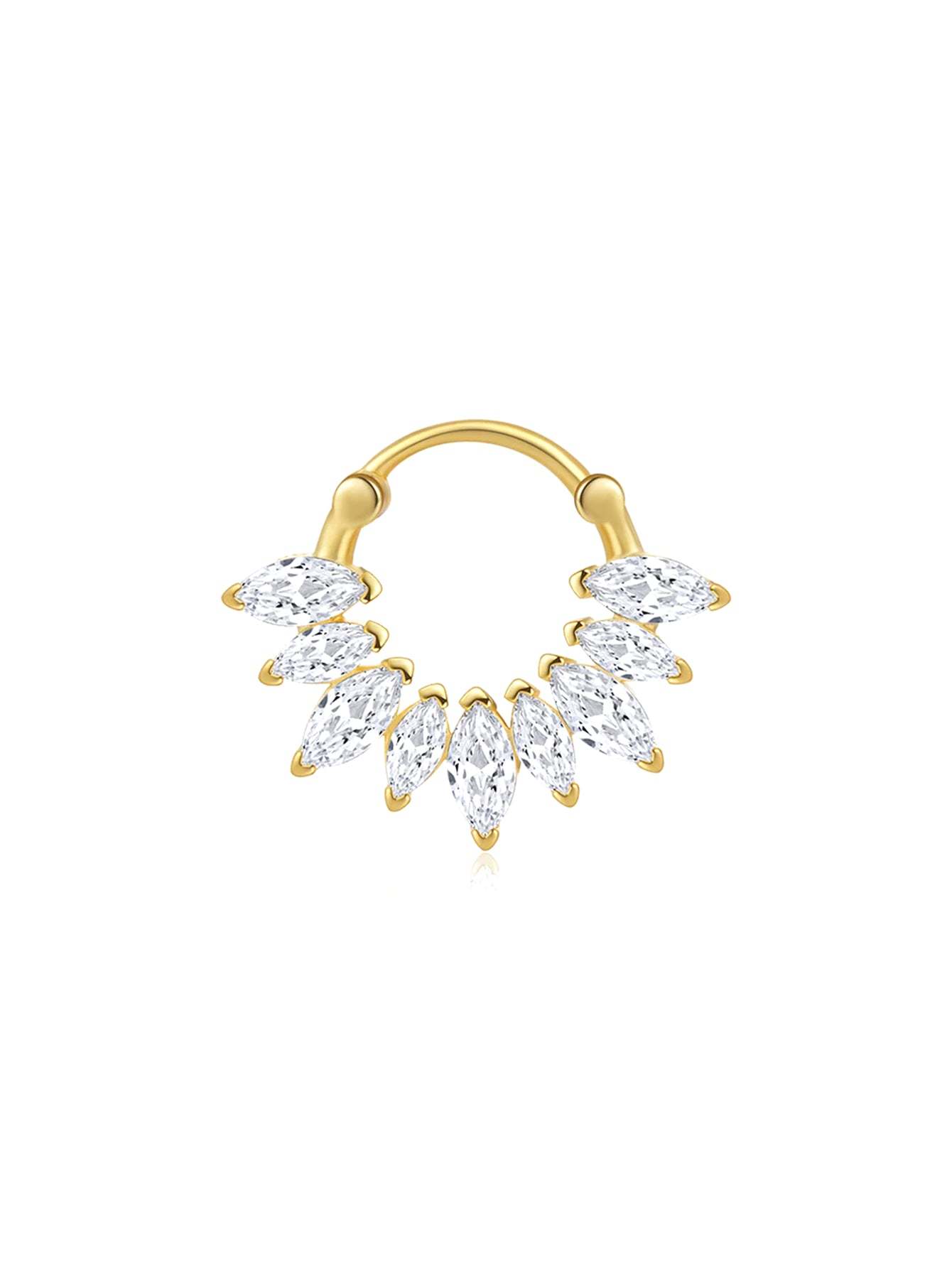 S925 Fashionable Versatile Flower 5 Piece Series-Olarajewelry