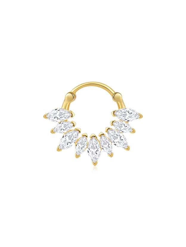 S925 Fashionable Versatile Flower 5 Piece Series-Olarajewelry