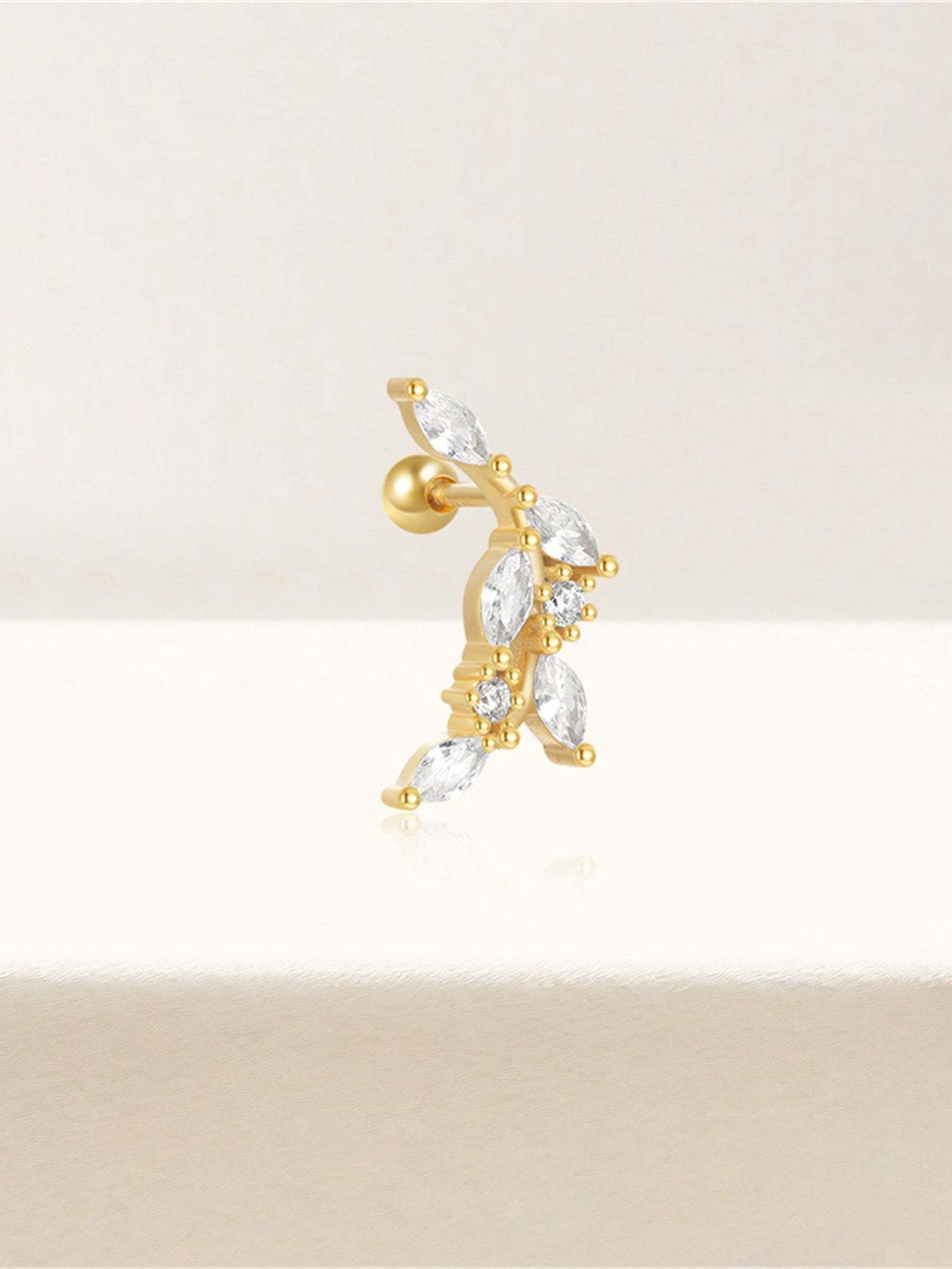 S925 Ins Style Design  Ear Bone Piercing Stud-Olarajewelry