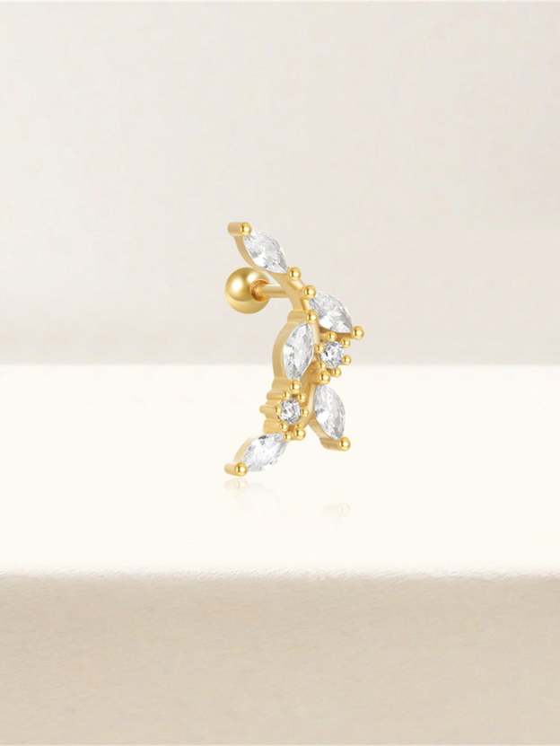 S925 Ins Style Design  Ear Bone Piercing Stud-Olarajewelry