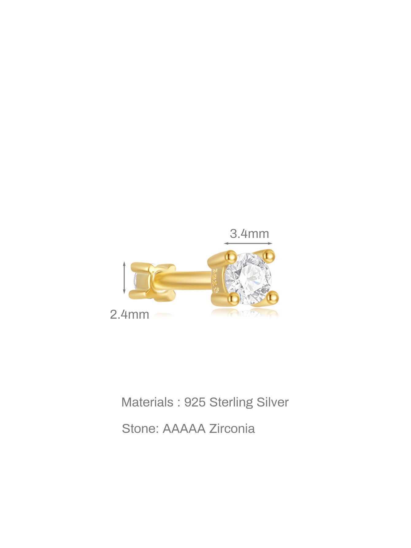 Water Drop Pendant Full Ear Fashion Hoop Stud Earring Collection-Olarajewelry
