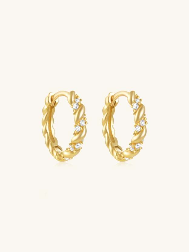 S925 Opal Earrings Simple Fashion Set-Olarajewelry