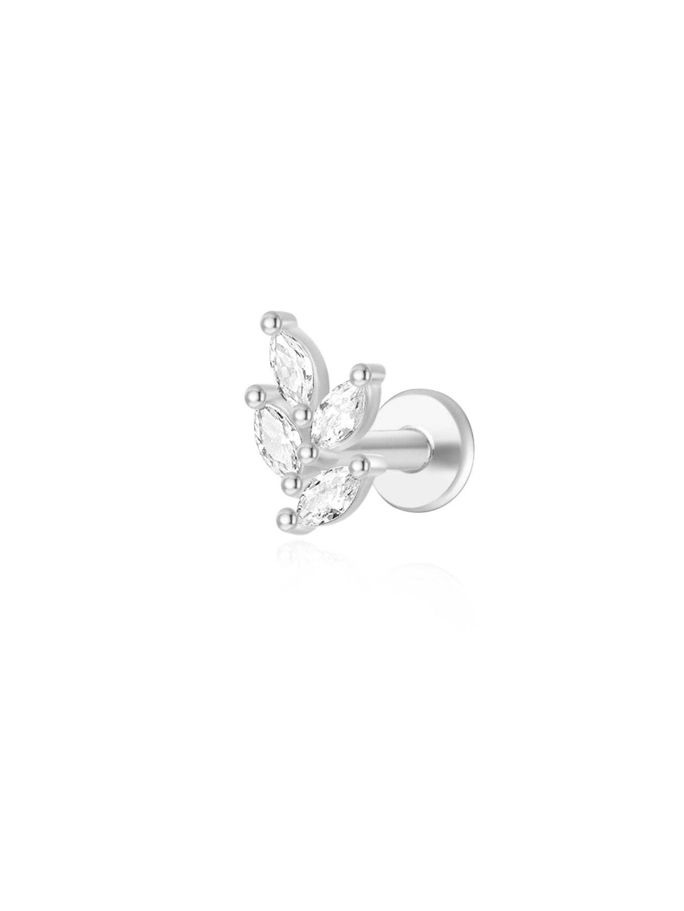 S925 Leaf Simple Fashion Earrings-Olarajewelry
