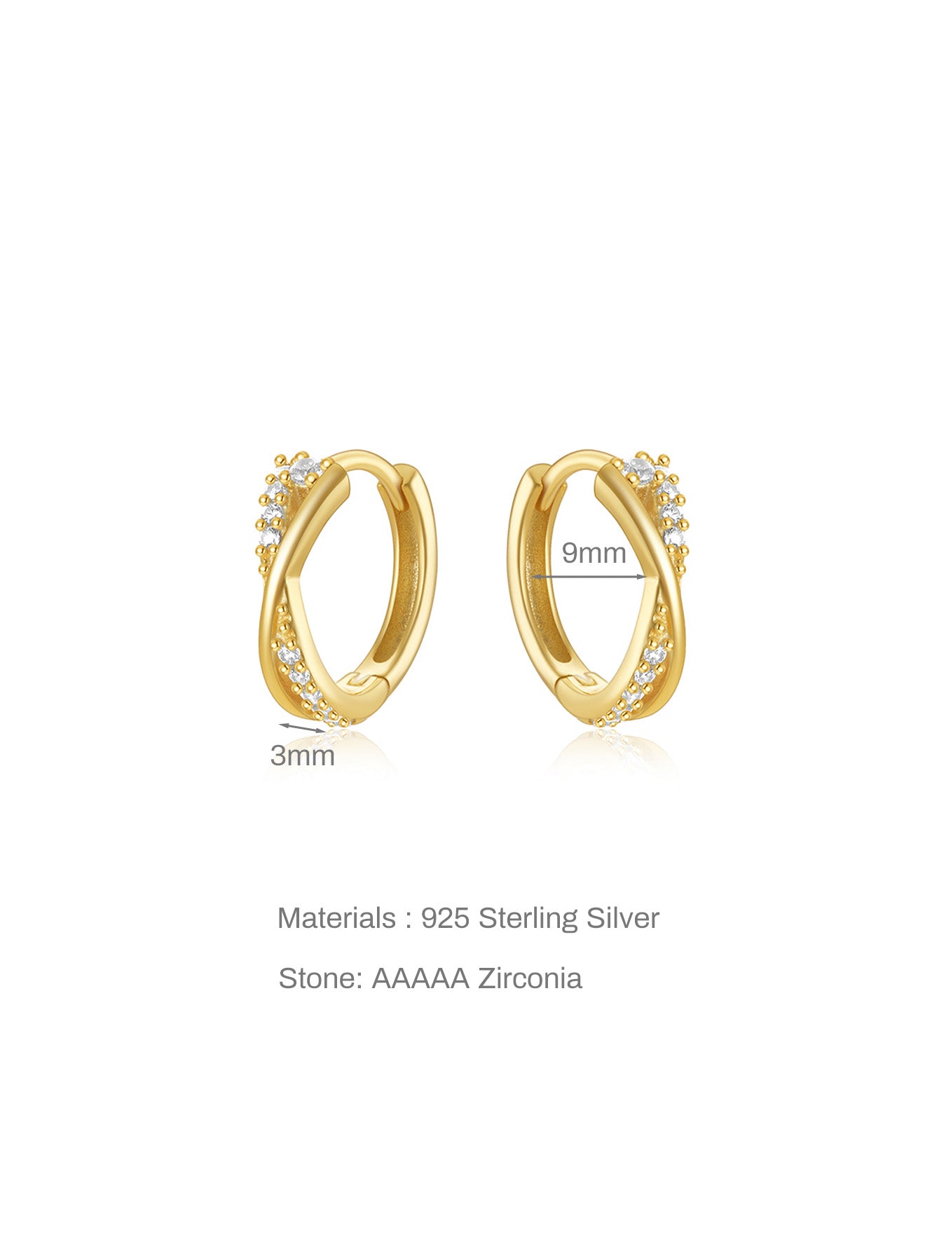 Simple Earrings Hoop Dangle Full Ear Special Earring Collection-Olarajewelry