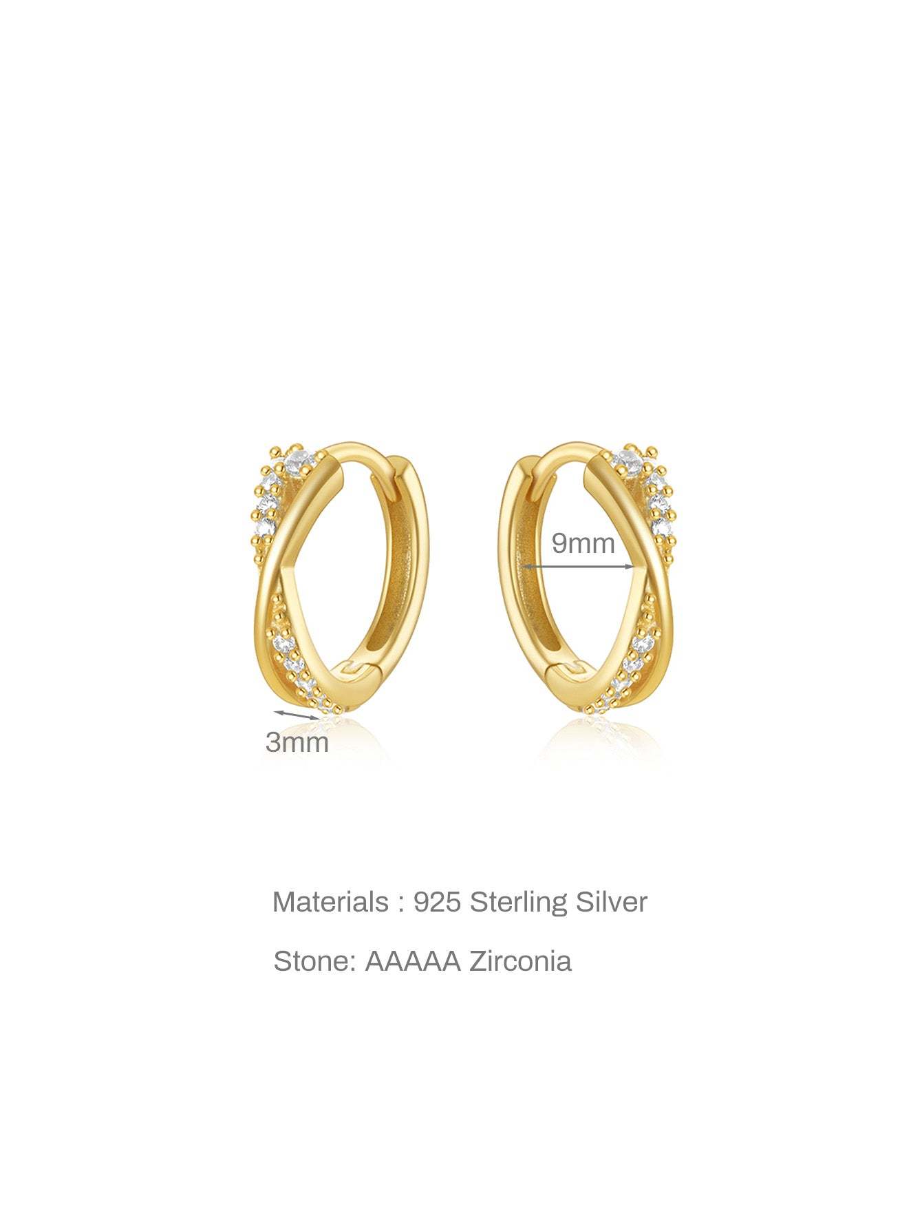 Simple Earrings Hoop Dangle Full Ear Special Earring Collection-Olarajewelry