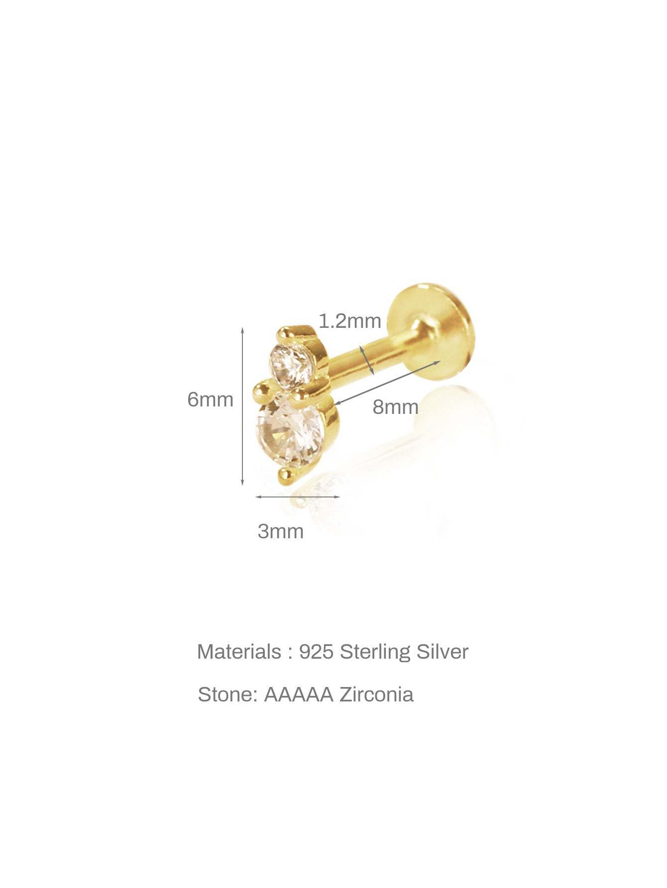 Water Drop Pendant Full Ear Fashion Hoop Stud Earring Collection-Olarajewelry