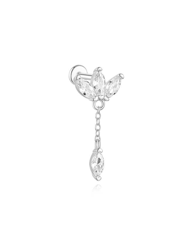 S925 Red Flaming Wings Pendant Earring Series-Olarajewelry