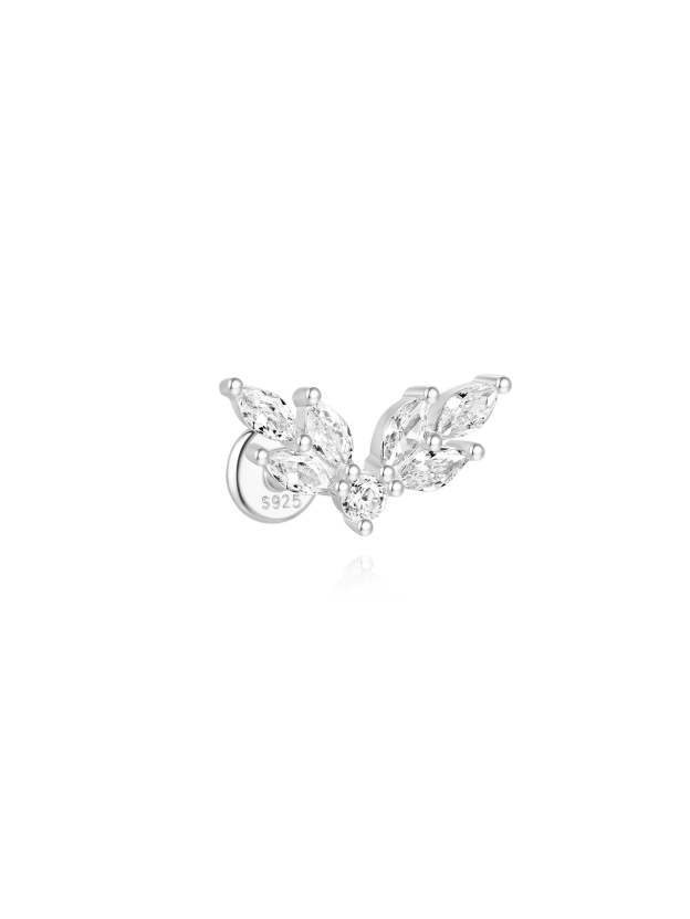 S925 Red Flaming Wings Pendant Earring Series-Olarajewelry