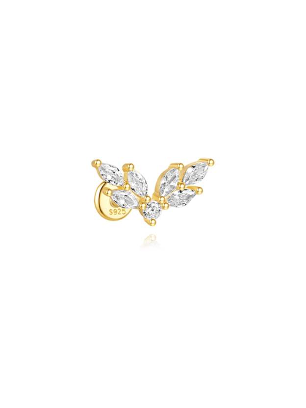 S925 Red Flaming Wings Pendant Earring Series-Olarajewelry