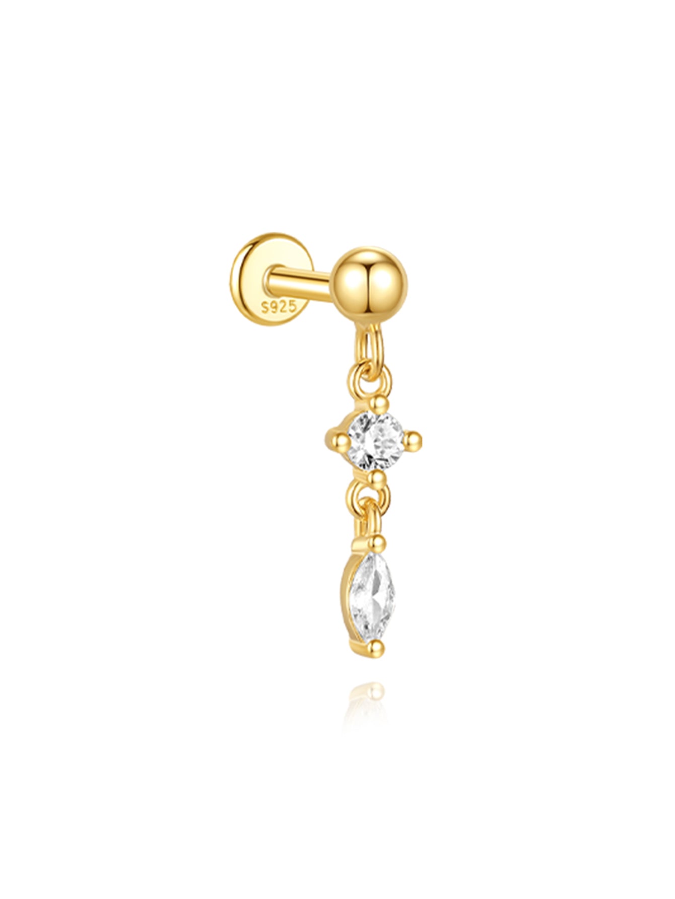 S925 Ice Crystal Gorgeous Pendant Earring Series-Olarajewelry