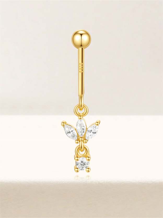 S925 Crown Vertical Helix Ear Piercing Stud-Olarajewelry