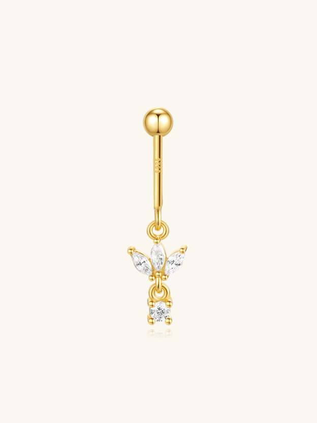 S925 Crown Vertical Helix Ear Piercing Stud-Olarajewelry