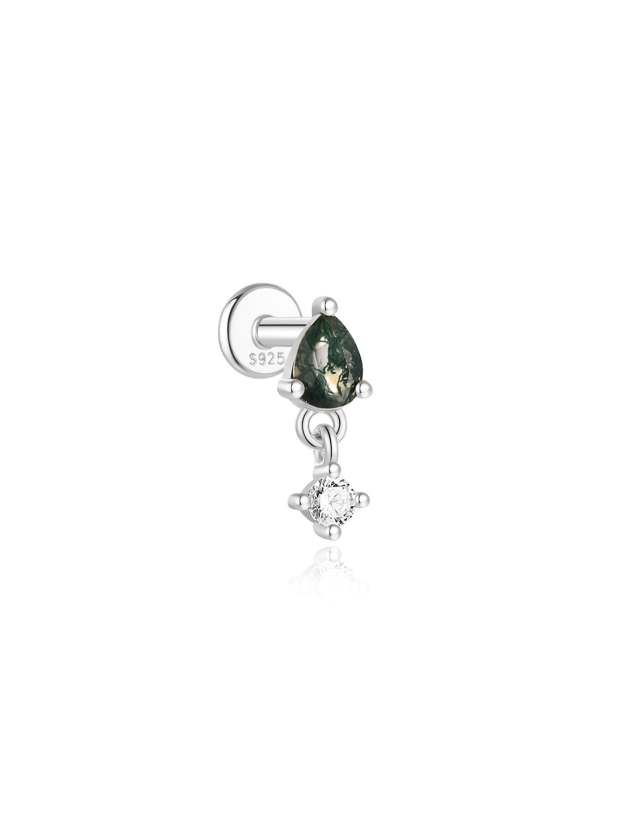 S925 Mini Pendant Ear Piercing Stud-Olarajewelry