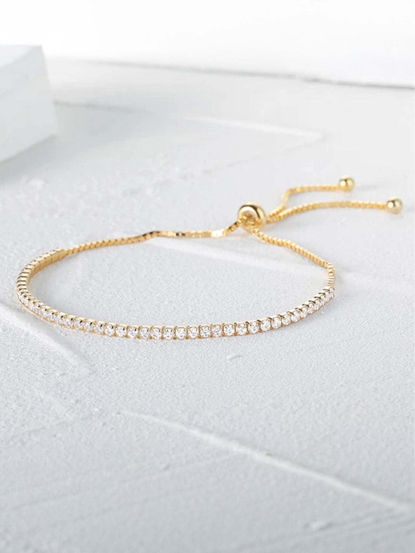 925 Sterling Silver Luxury Basic Tennis Bracelet-Olarajewelry