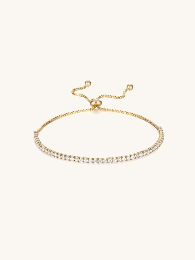 925 Sterling Silver Luxury Basic Tennis Bracelet-Olarajewelry